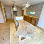 一枚板テーブル納品実績